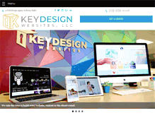Tablet Screenshot of keydesignwebsites.com